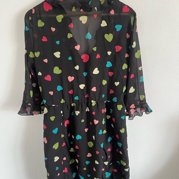 Moschino Cheap & Chic Pre-Fall 2012 Hearts Dress, size 12 - Picture 3 of 8